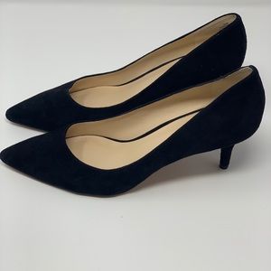 Perfect Black Suede Pump